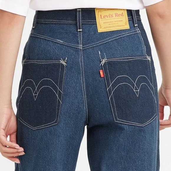 Levi's® Red TWISTED WOMEN'S JEANS